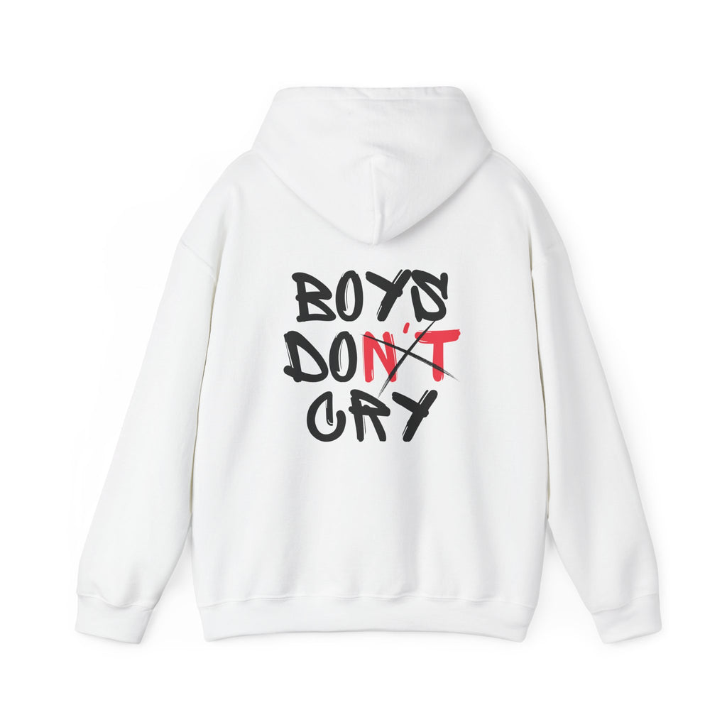 Boys Don’t Cry Back Print Hoodie for Men