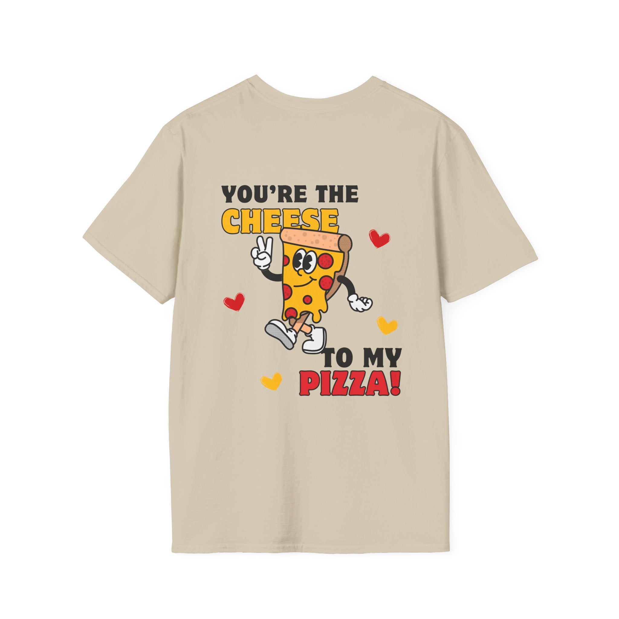 Men’s Graphic T-Shirt – Pizza Lover Tee (Softstyle Cotton)