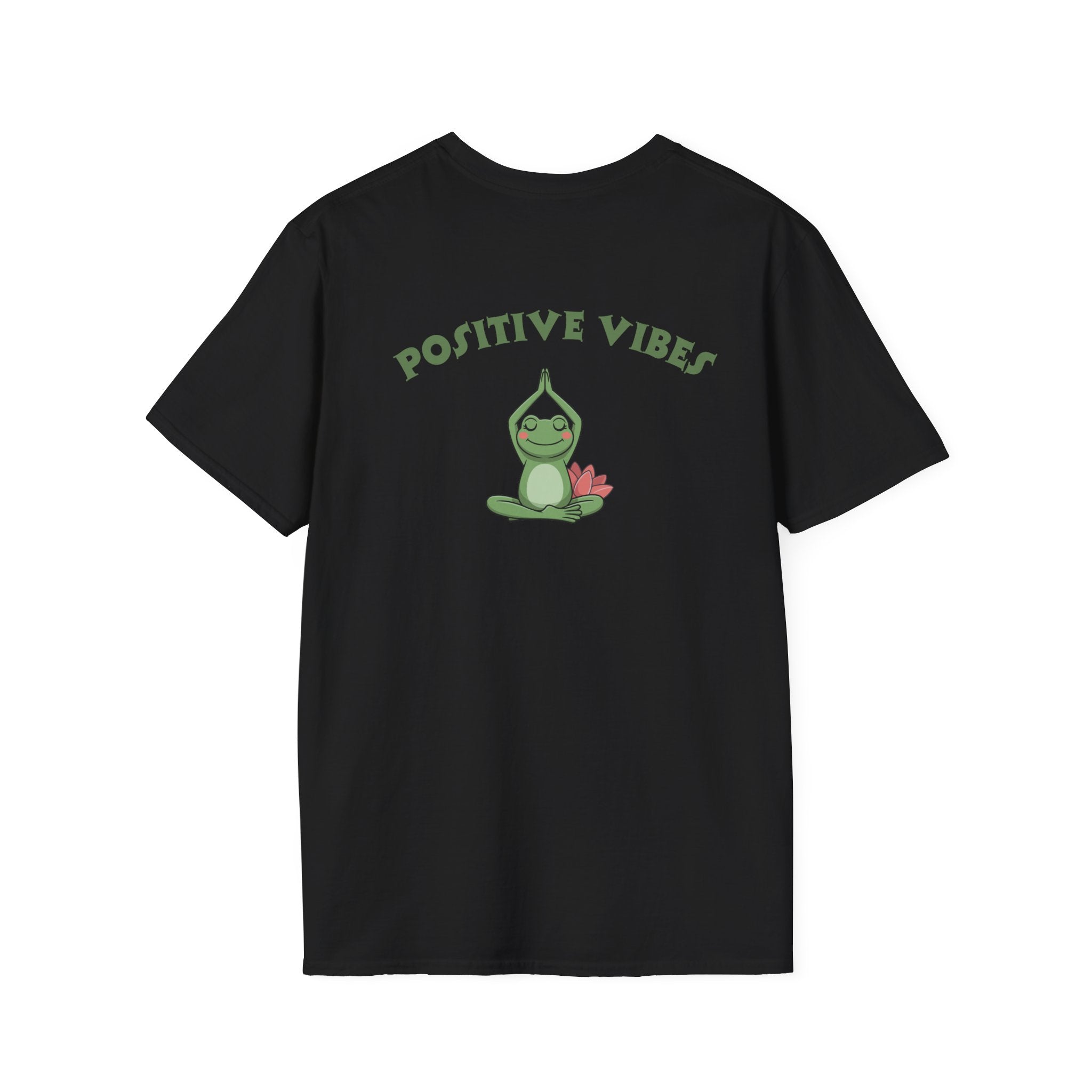 Positive Vibes Cute Frog T-Shirt – Everyday Feel-Good Tee